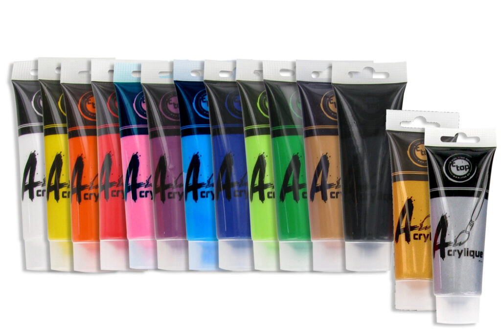 peinture acrylique ou peinture glycéro
